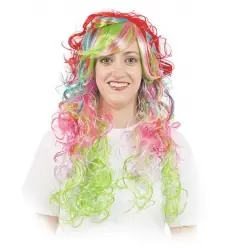 Peruca laidy multicolor