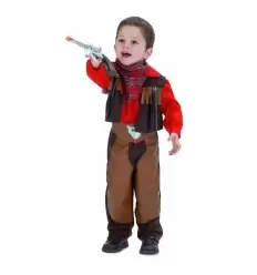 Fato cowboy luxo bebé