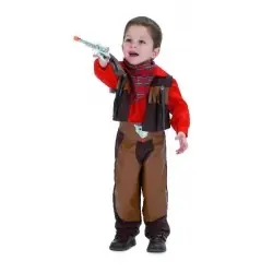 Disfraz vaquero lujo bebé