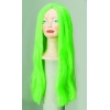 Colour wig with long smooth hair