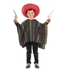 PONCHO MEJICANO INFANTIL