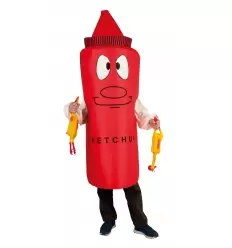 DISFRAZ BOTE DE KETCHUP