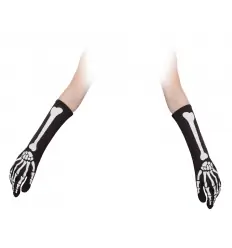GUANTES ESQUELETO LARGOS
