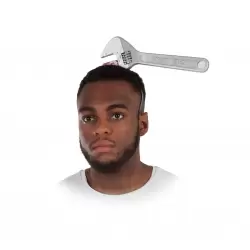 DIADEMA LLAVE INGLESA