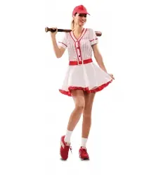 DISFRAZ JUGADORA DE BEISBOL 2
