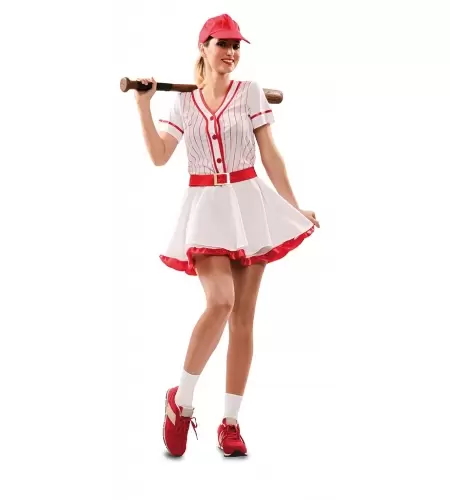 DISFRAZ JUGADORA DE BEISBOL