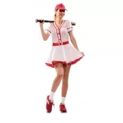 DISFRAZ JUGADORA DE BEISBOL