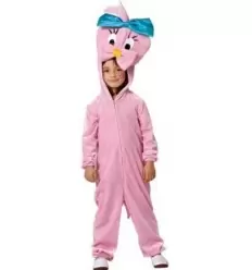 DÉguisement canari rose enfant
