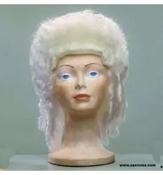 Peruca maría antonieta mulher