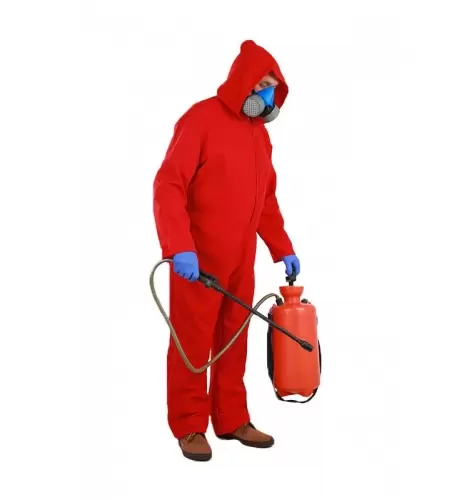 DISFRAZ SULFATADOR CON CAPUCHA