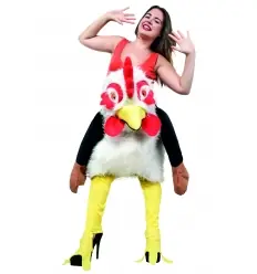 Disfraz gallina blanca