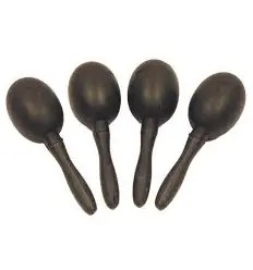 Maracas coloridas em plástico 2