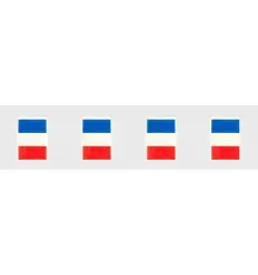 Garland with plastic flags bag