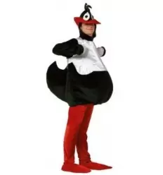 Disfraz pato verde adulto