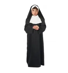 Disfarce freira menina