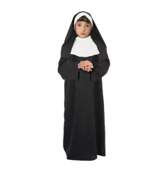Disfraz monja niña