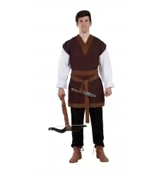 Casaca medieval marron