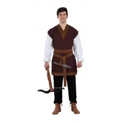 Casaca medieval marron