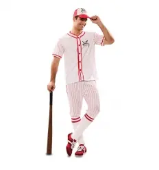 DISFRAZ JUGADOR DE BEISBOL HOMBRE