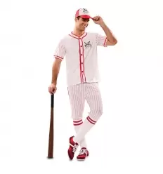 DISFRAZ JUGADOR DE BEISBOL HOMBRE