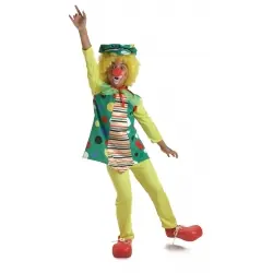 Clown girl polka dot costume