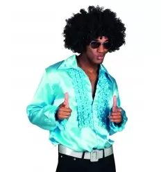 CAMISA CHORRERAS AZUL