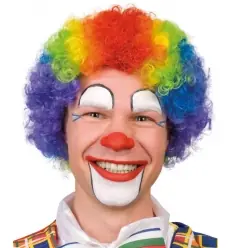 PELUCA PAYASO MULTICOLOR